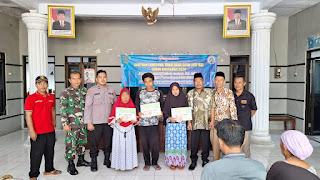 Babinsa Koramil 11/Beji Hadiri Penyerahan BLT DD Tahun Anggaran 2024